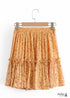 Faldas Boho en Minifalda, Naranja Nelia Para Mujer